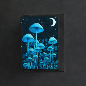 Star Mushrooms - Greeting Card (Gloss)