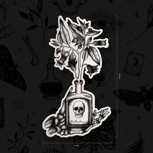 Belladonna - Vinyl Sticker - Print is Dead