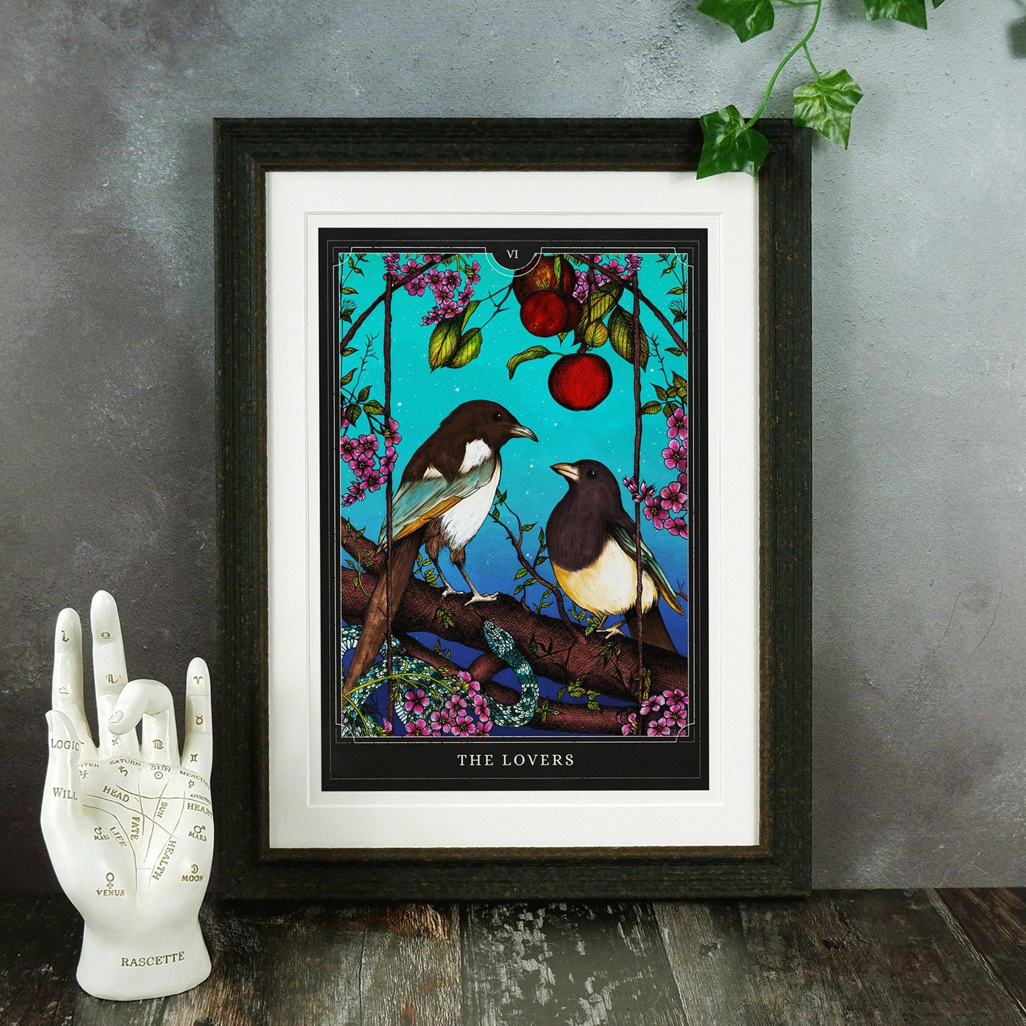 The Lovers Tarot - Giclée Art Print - Print is Dead