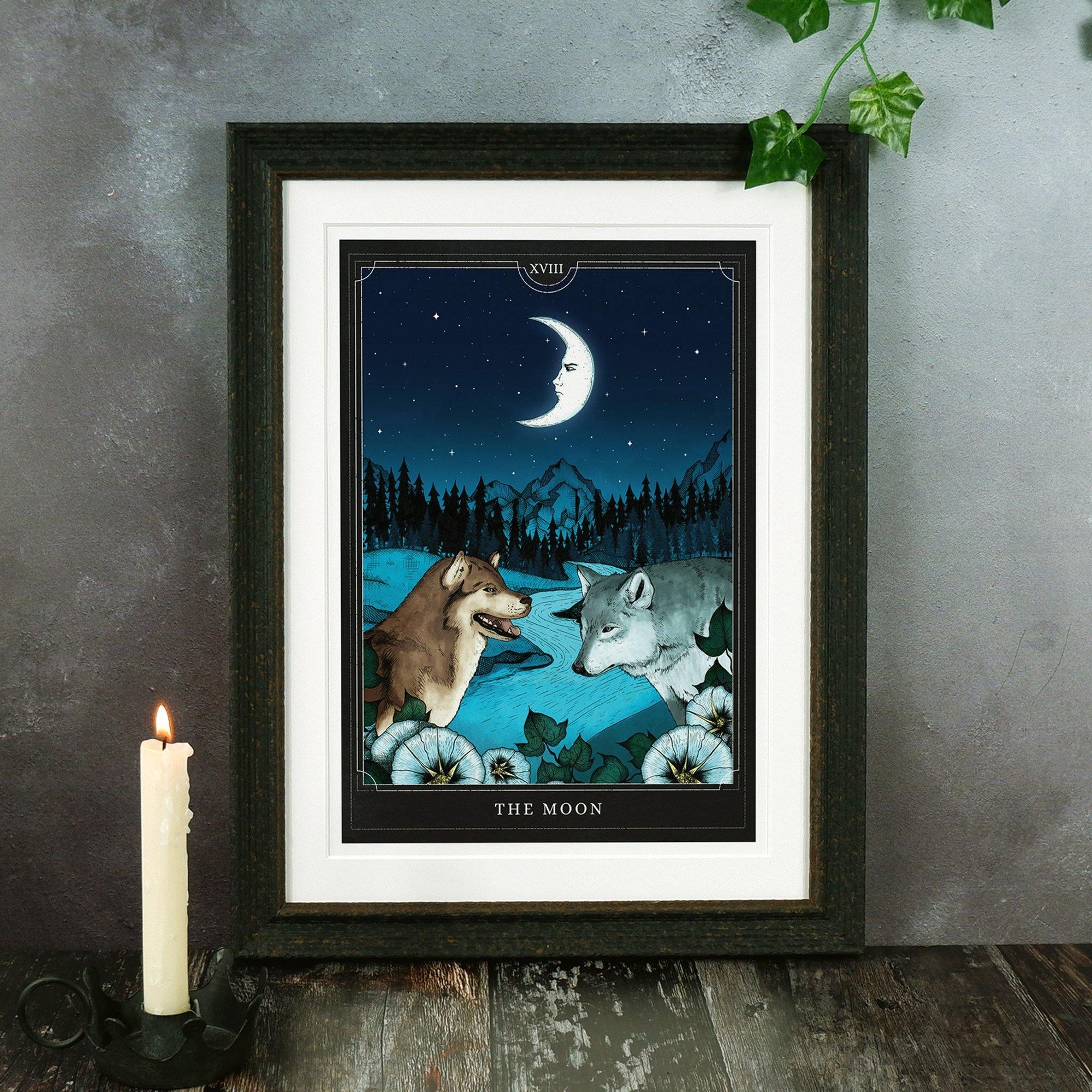 The Moon Tarot - Giclée Art Print - Print is Dead