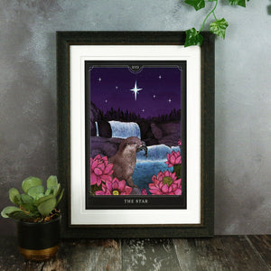 The Star Tarot - Giclée Art Print - Print is Dead