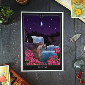 The Star Tarot - Giclée Art Print - Print is Dead