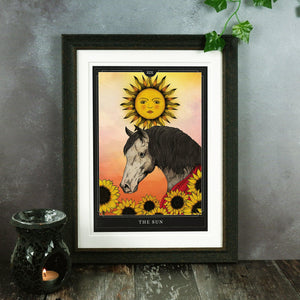 The Sun Tarot - Giclée Art Print - Print is Dead