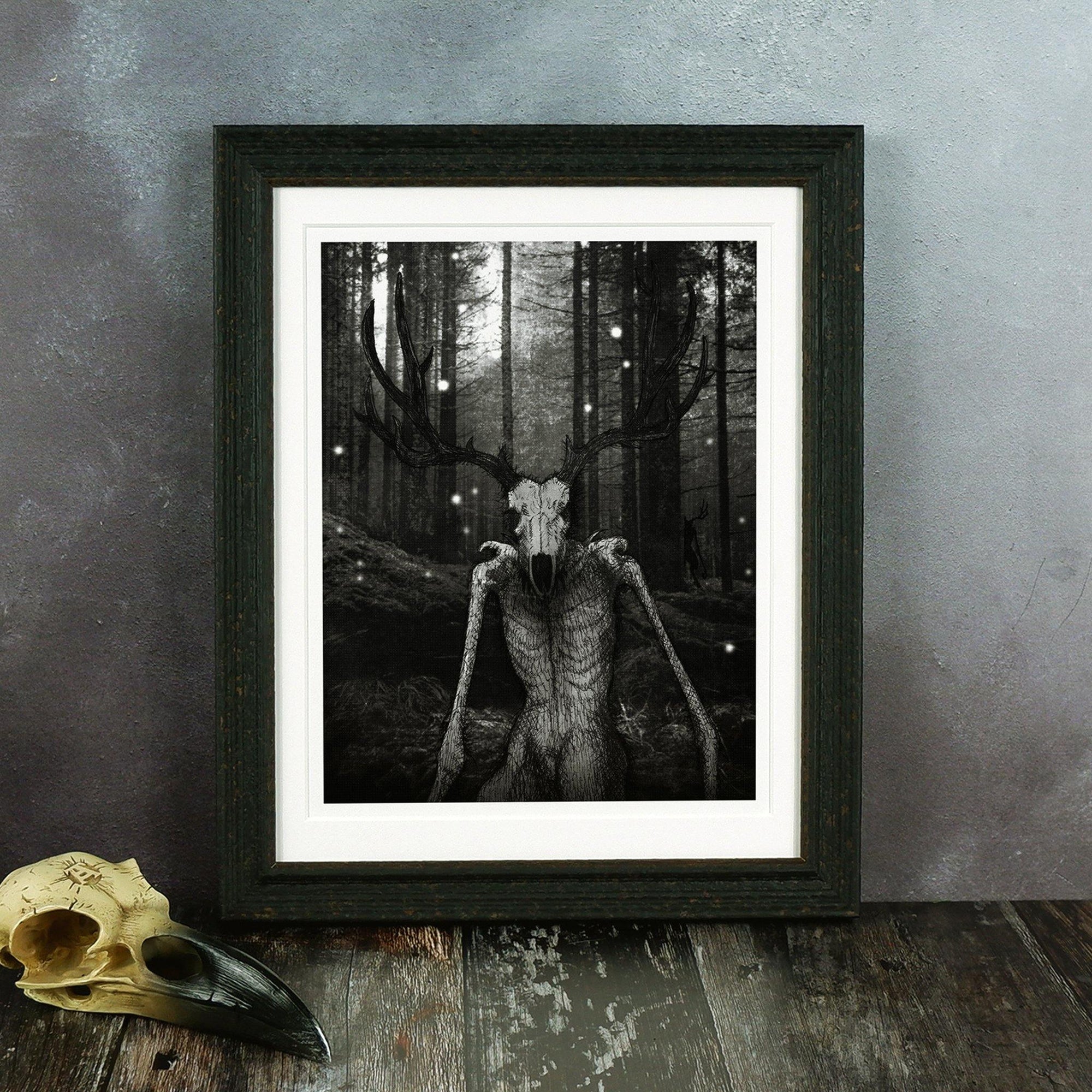 Wendigo - Giclée Art Print - Print is Dead