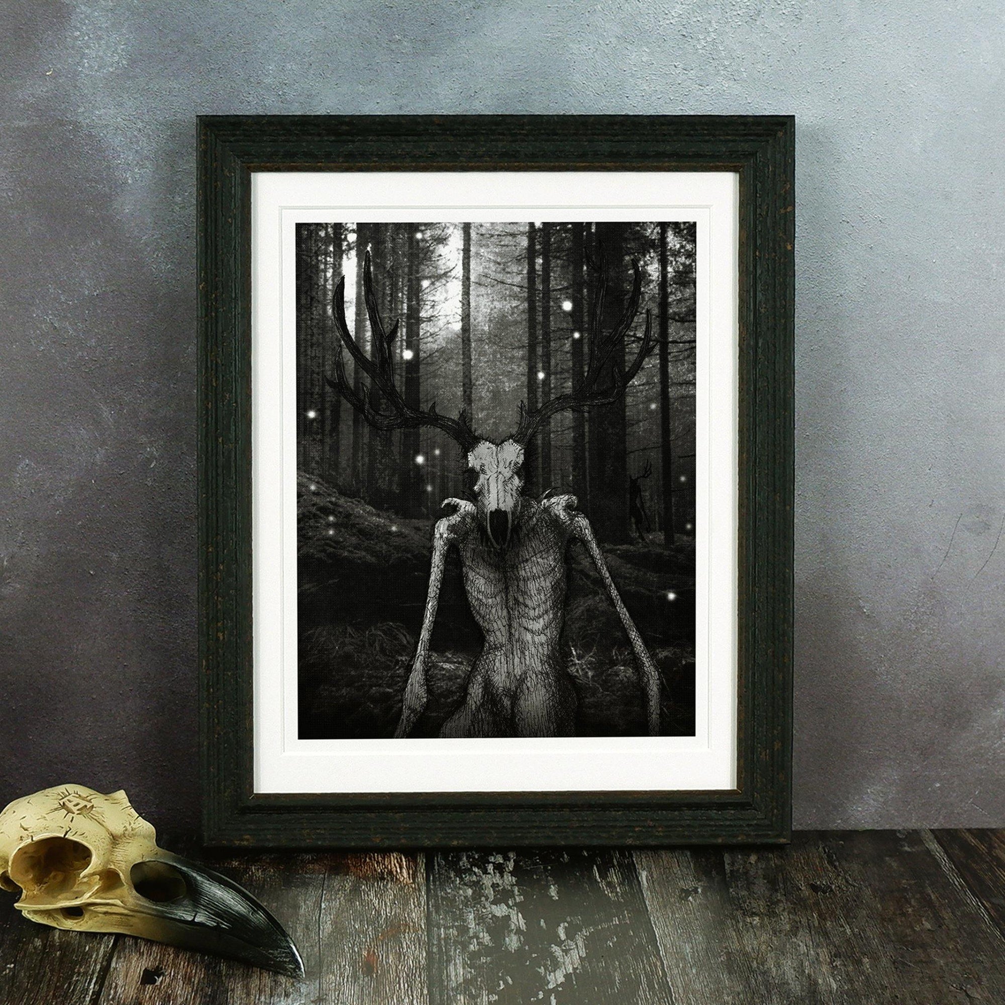 Wendigo - Giclée Art Print - Print is Dead